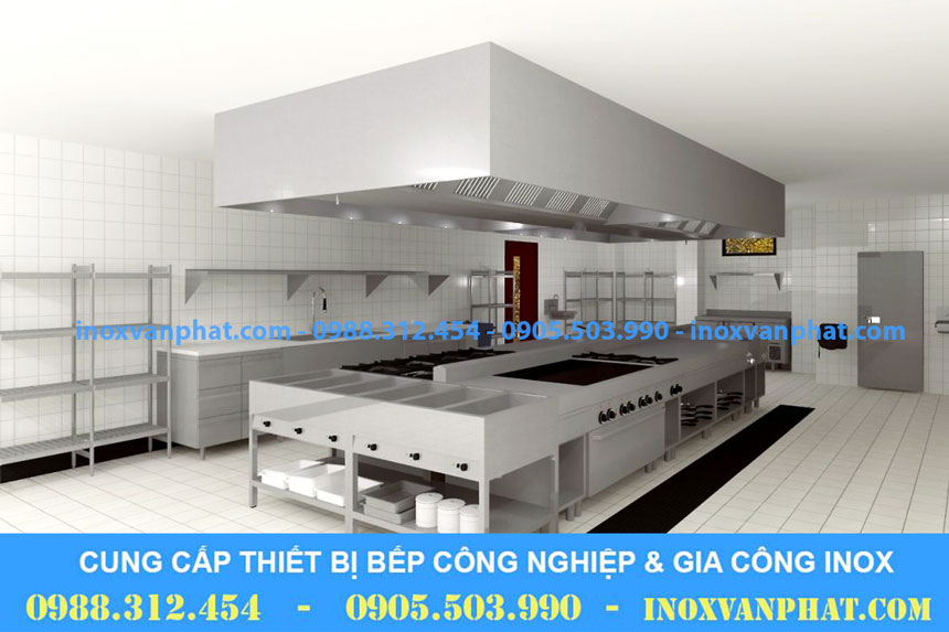 Bếp âu công nghiệp