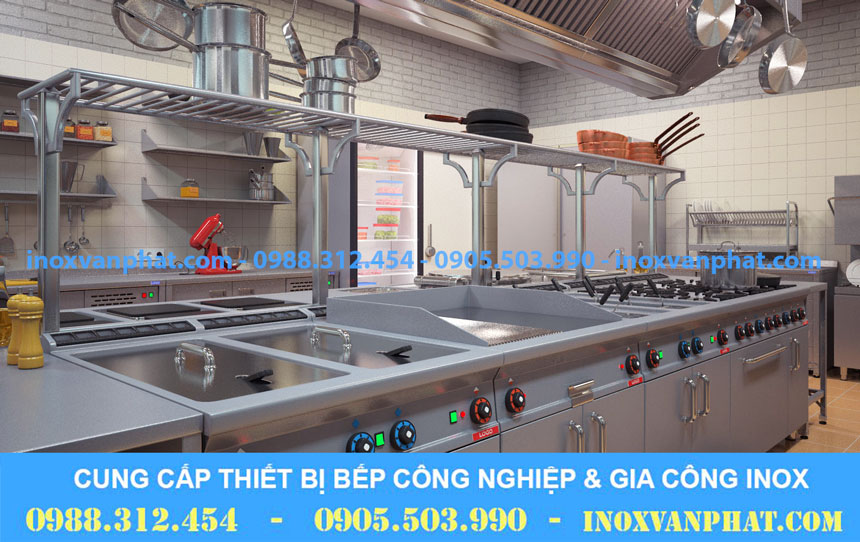 Bếp chiên công nghiệp