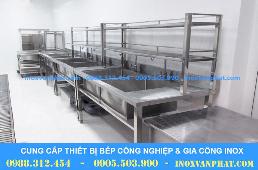 Chậu rửa inox công nghiệp