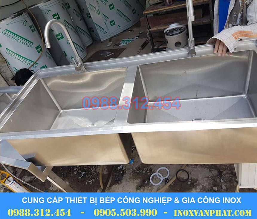 Chậu rửa inox công nghiệp