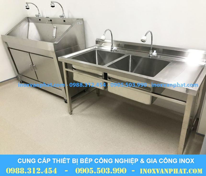 Chậu rửa inox công nghiệp