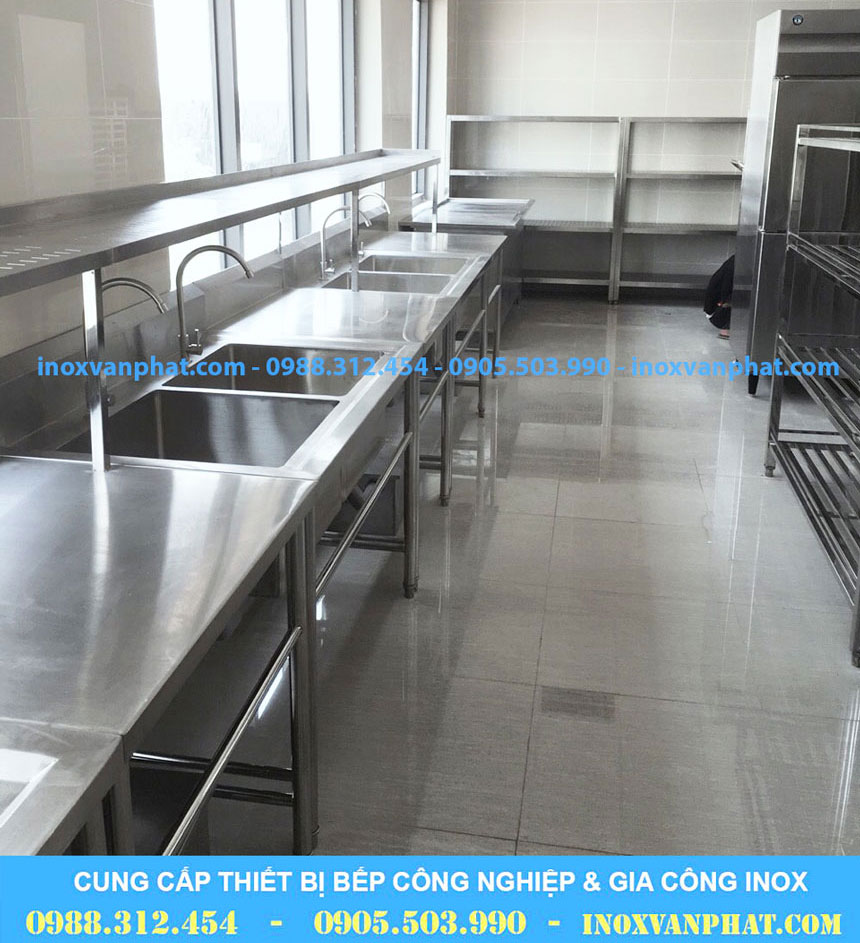 Chậu rửa inox công nghiệp