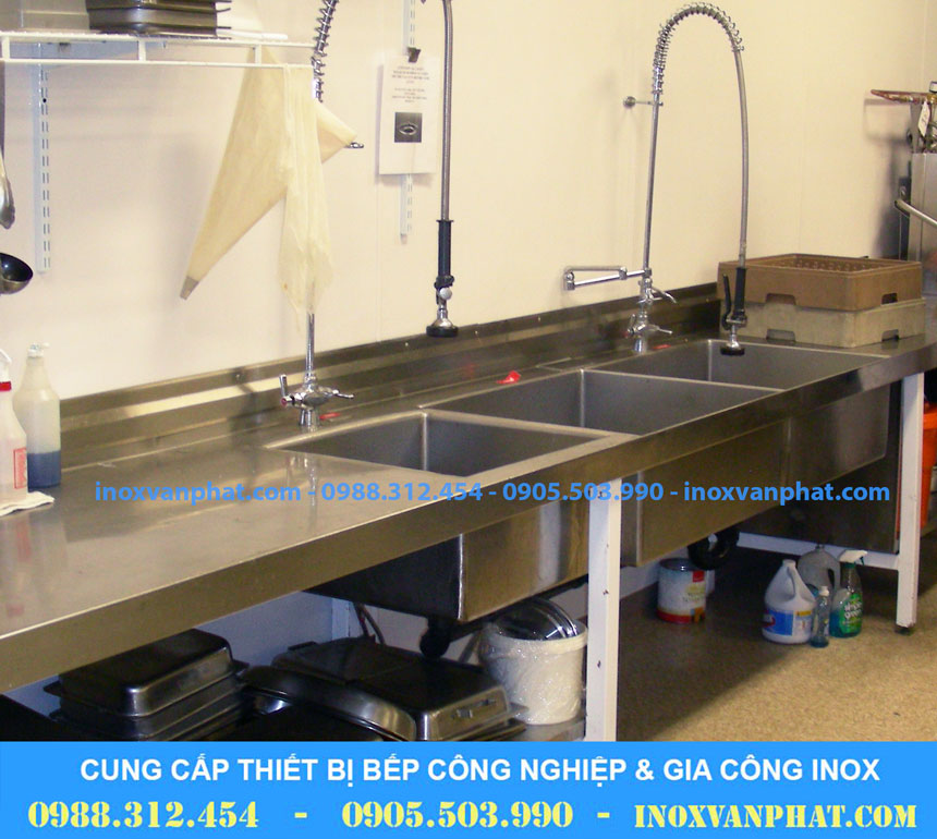 Chậu rửa inox công nghiệp