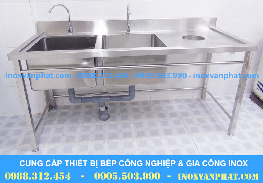 Chậu rửa inox công nghiệp