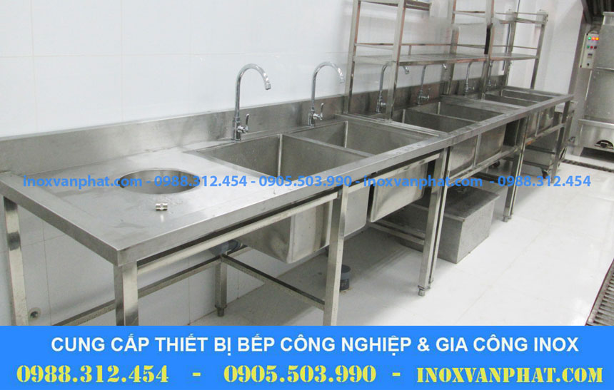 Chậu rửa inox công nghiệp