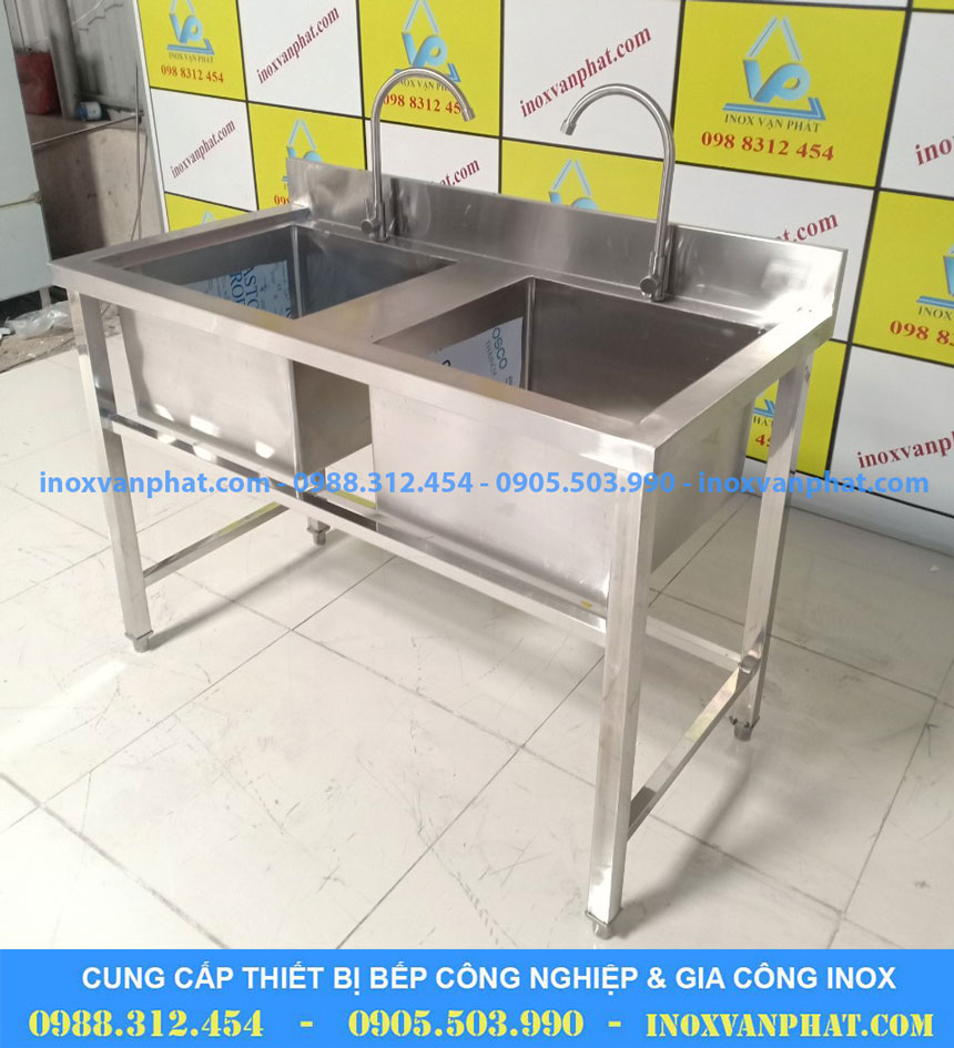 Chậu rửa inox công nghiệp