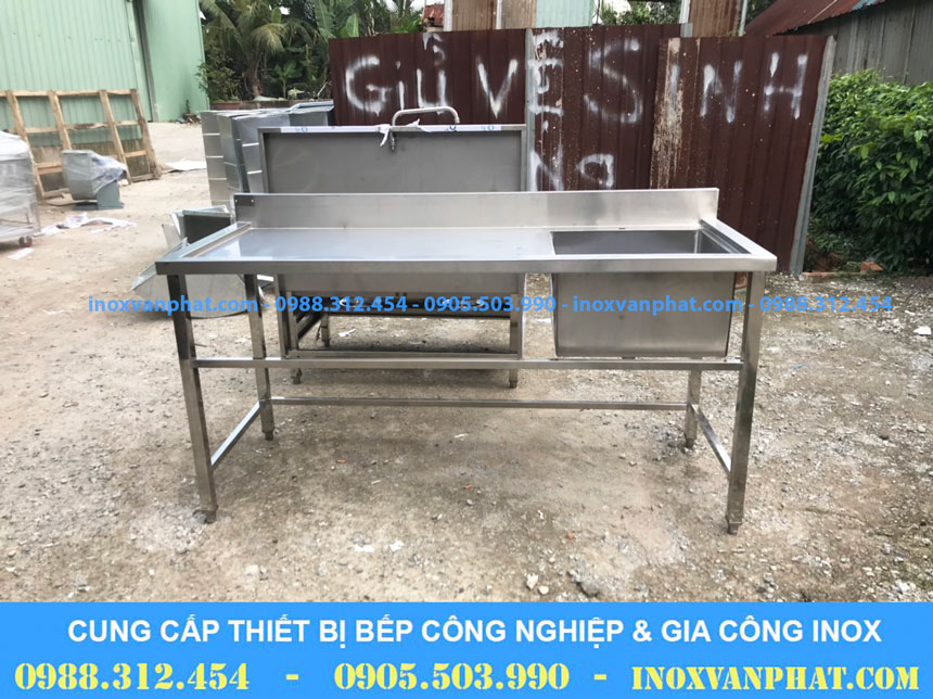 Chậu rửa inox công nghiệp