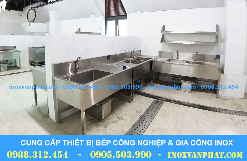 Chậu rửa inox công nghiệp