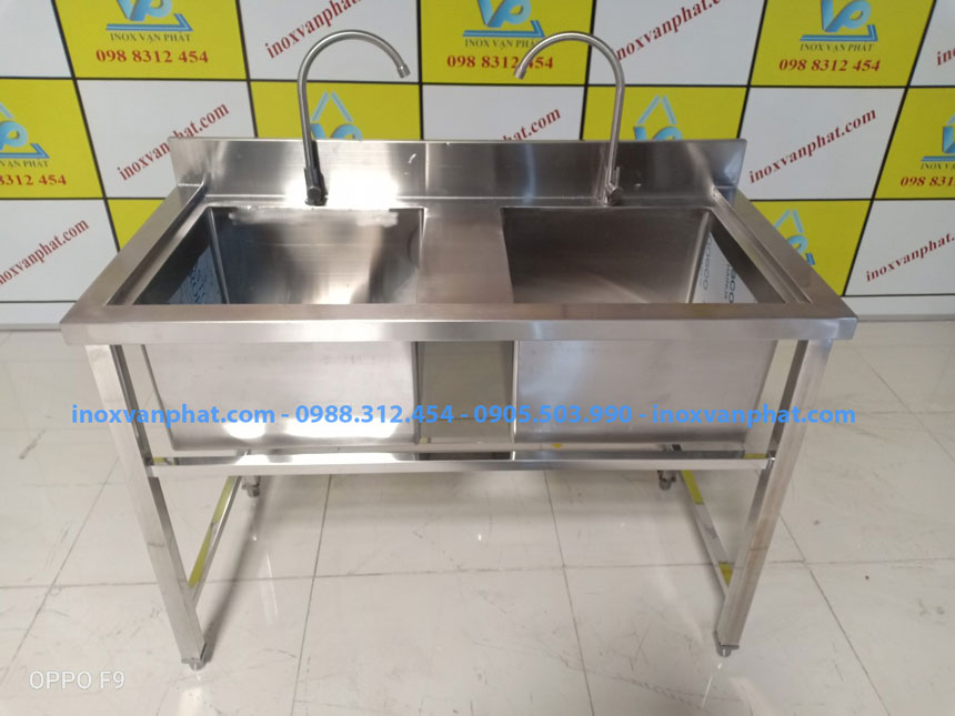 Chậu rửa inox công nghiệp