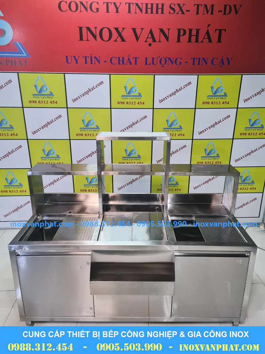 Quầy pha chế inox