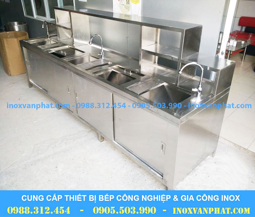 Quầy pha chế inox