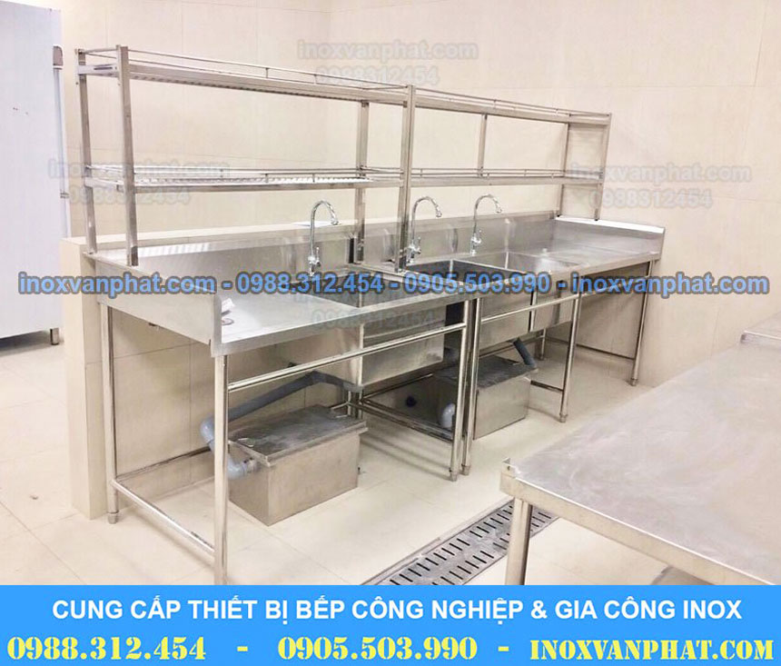 Chậu rửa inox công nghiệp