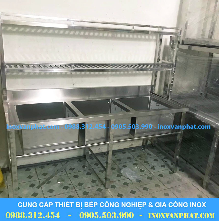 Chậu rửa inox công nghiệp