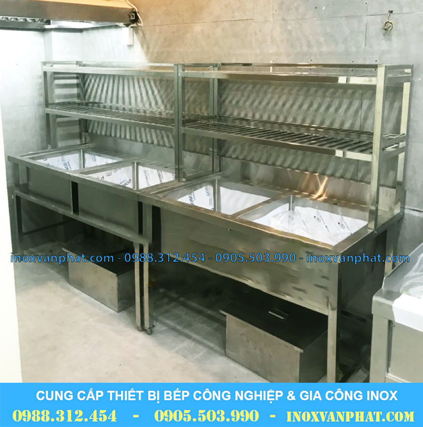 Chậu rửa inox công nghiệp