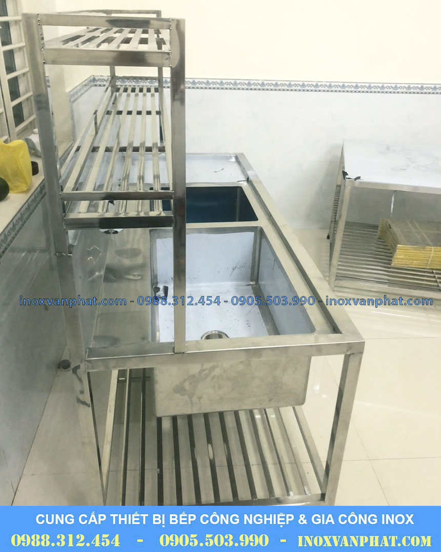 Chậu rửa inox công nghiệp