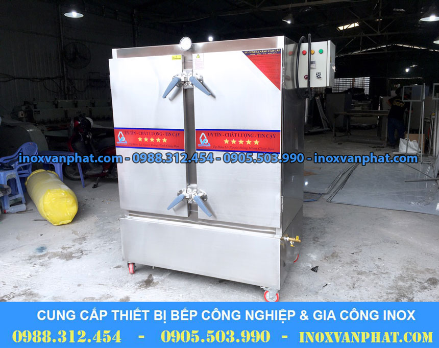 Tủ hấp cơm inox công nghiệp