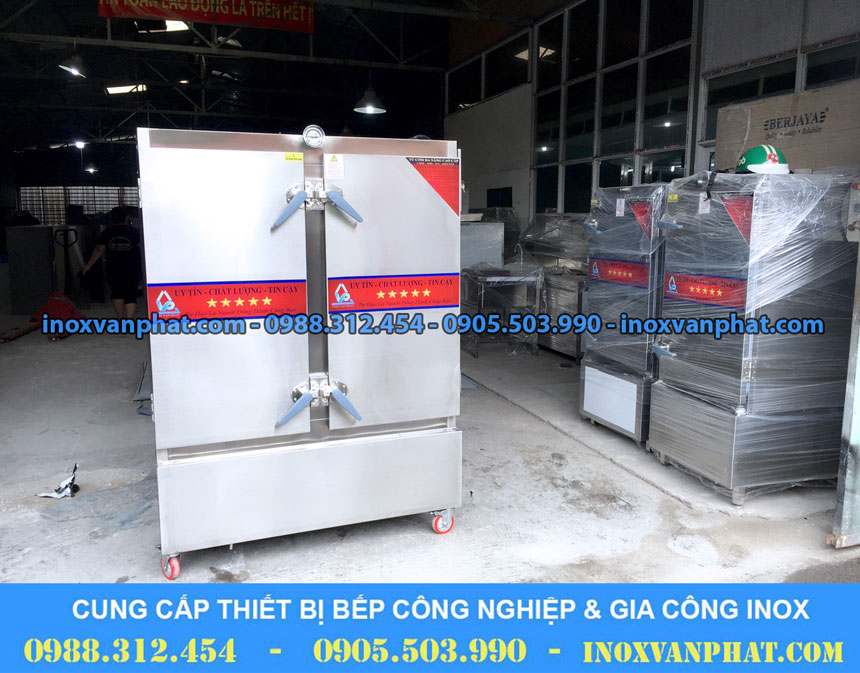 Tủ hấp cơm inox công nghiệp