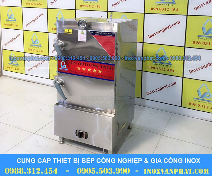 Tủ hấp cơm inox công nghiệp