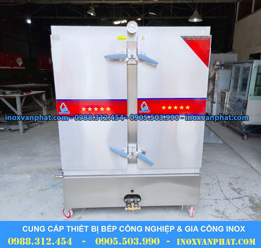 Tủ hấp cơm inox công nghiệp