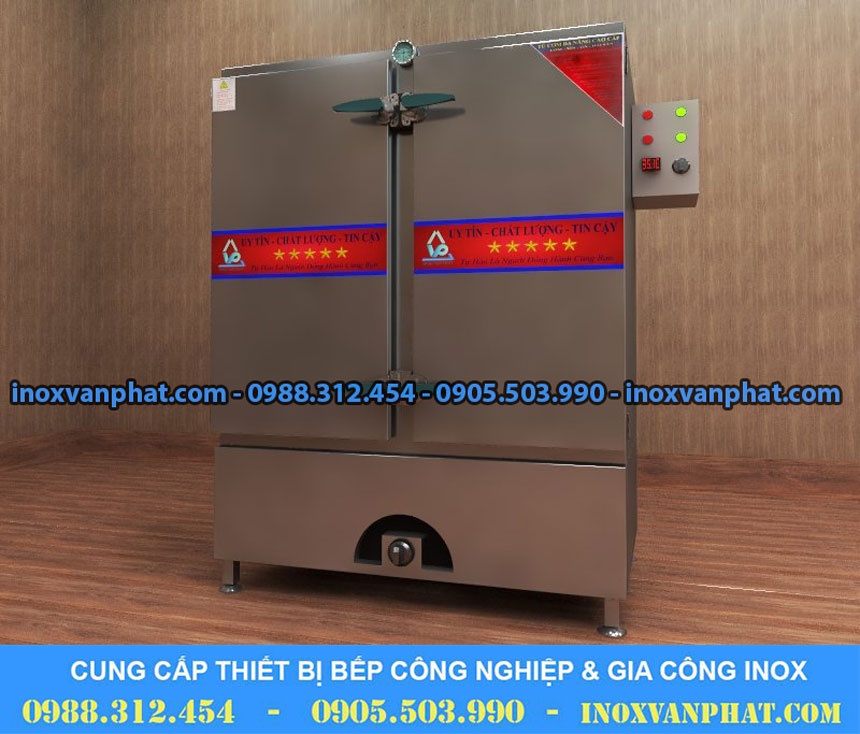 Tủ hấp cơm inox công nghiệp