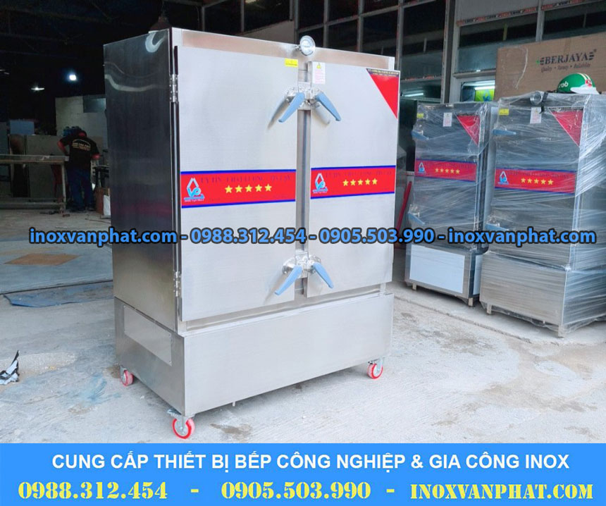 Tủ hấp cơm inox công nghiệp