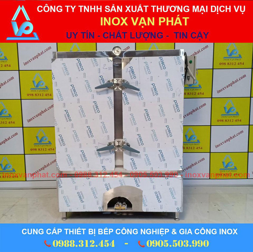 Tủ hấp cơm inox công nghiệp